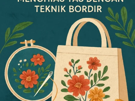 Proyek Kreatif: Menghias Tas dengan Teknik Bordir
